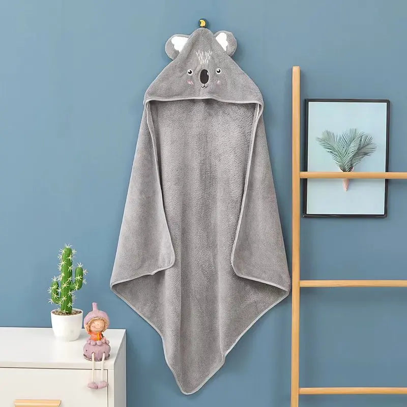 Peignoir à capuche Animaux - Kimelou