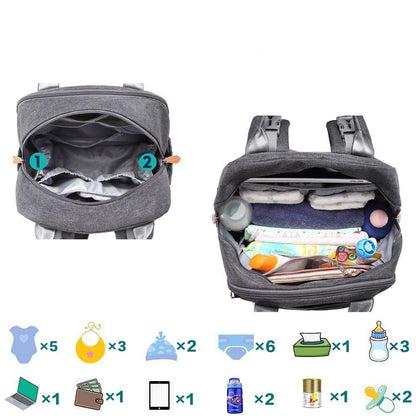 Sac à langer Land - Confortable et élégant - Kimelou