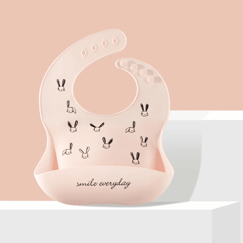 Bavoirs en silicone | SMILEVERYDAY - Kimelou