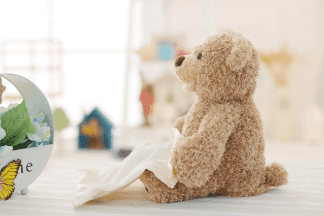 Baby teddy coucou-caché – Kimelou