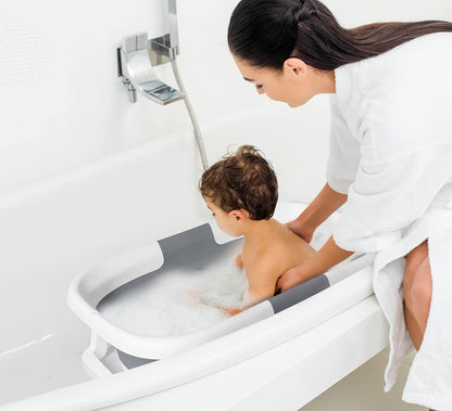 Baignoire pliable (Coussin confort Offert) 0 à 24 Mois - Kimelou