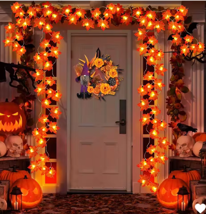 Lumiérable – Guirlande Feuilles d’Érable Lumineuse 🍁✨