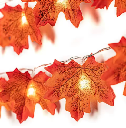 Lumiérable – Guirlande Feuilles d’Érable Lumineuse 🍁✨