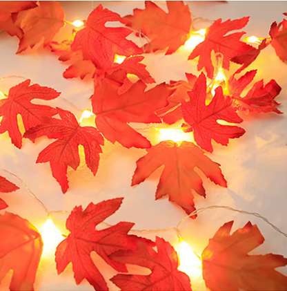Lumiérable – Guirlande Feuilles d’Érable Lumineuse 🍁✨