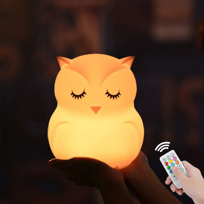 Veilleuse LED HIBOU - Kimelou