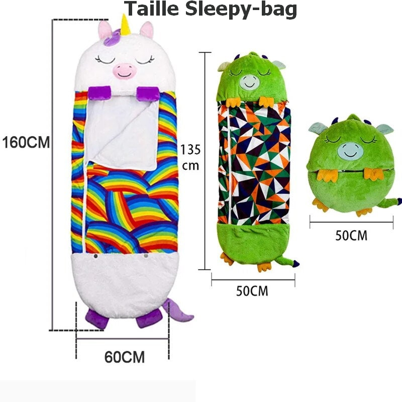 Oreiller Sac De Couchage Pour Enfant et Adulte | Sleepy-bag - Kimelou