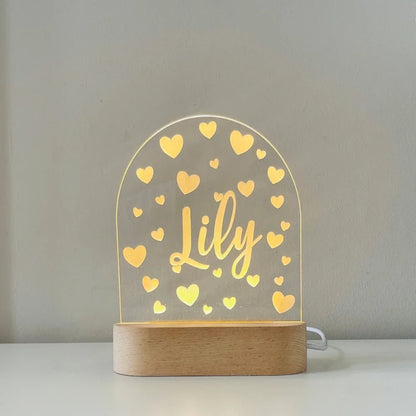 Veilleuse Lovelylamp - Prénom personnalisable - Kimelou