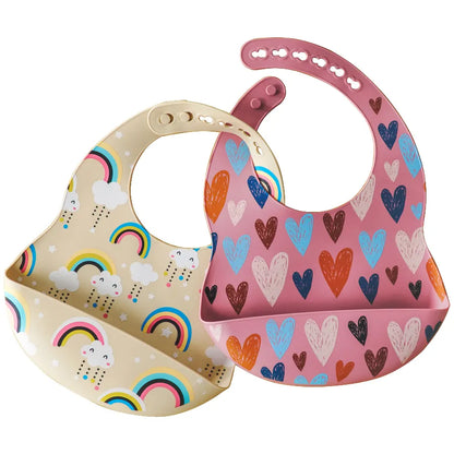 Bavoirs en silicone | SWEETBIB - Kimelou