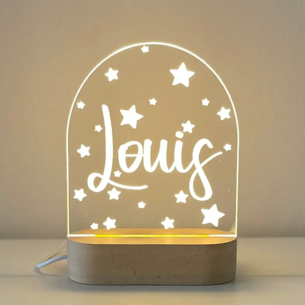 Veilleuse Lovelylamp - Prénom personnalisable - Kimelou