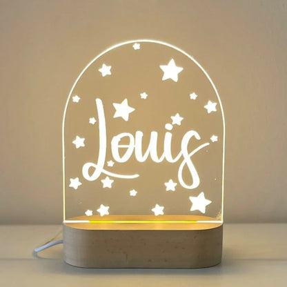 Veilleuse Lovelylamp - Prénom personnalisable - Kimelou