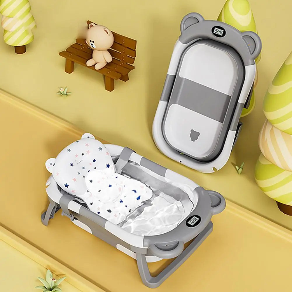 Baignoire pliable (Coussin confort Offert) 0 à 24 Mois - Kimelou