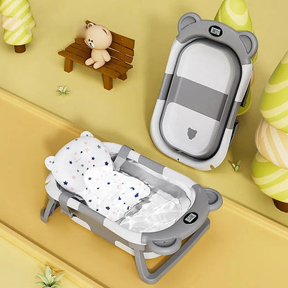 Baignoire pliable (Coussin confort Offert) 0 à 24 Mois - Kimelou