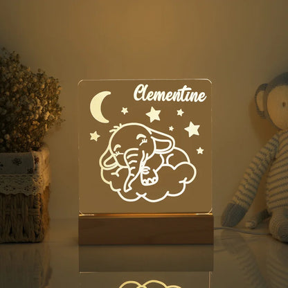 Veilleuse MAGICLAMP - Prénom Personnalisable - Kimelou