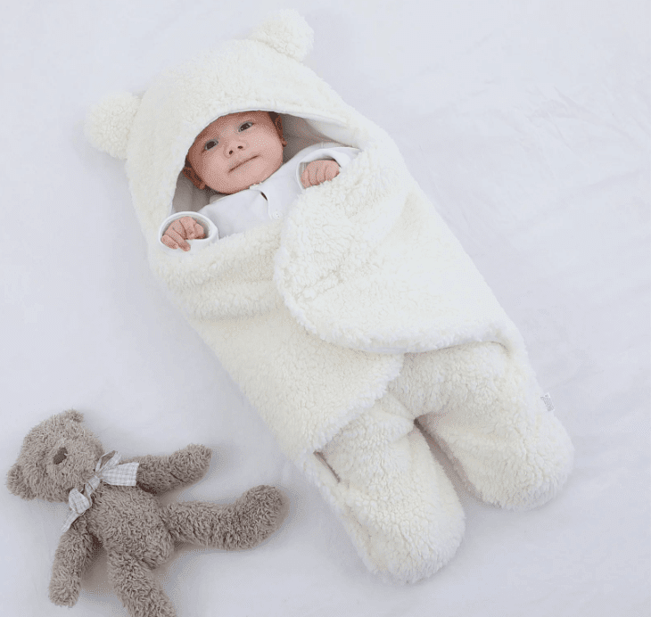 Couverture enveloppante douce bébé | BABYBLANKET - Kimelou
