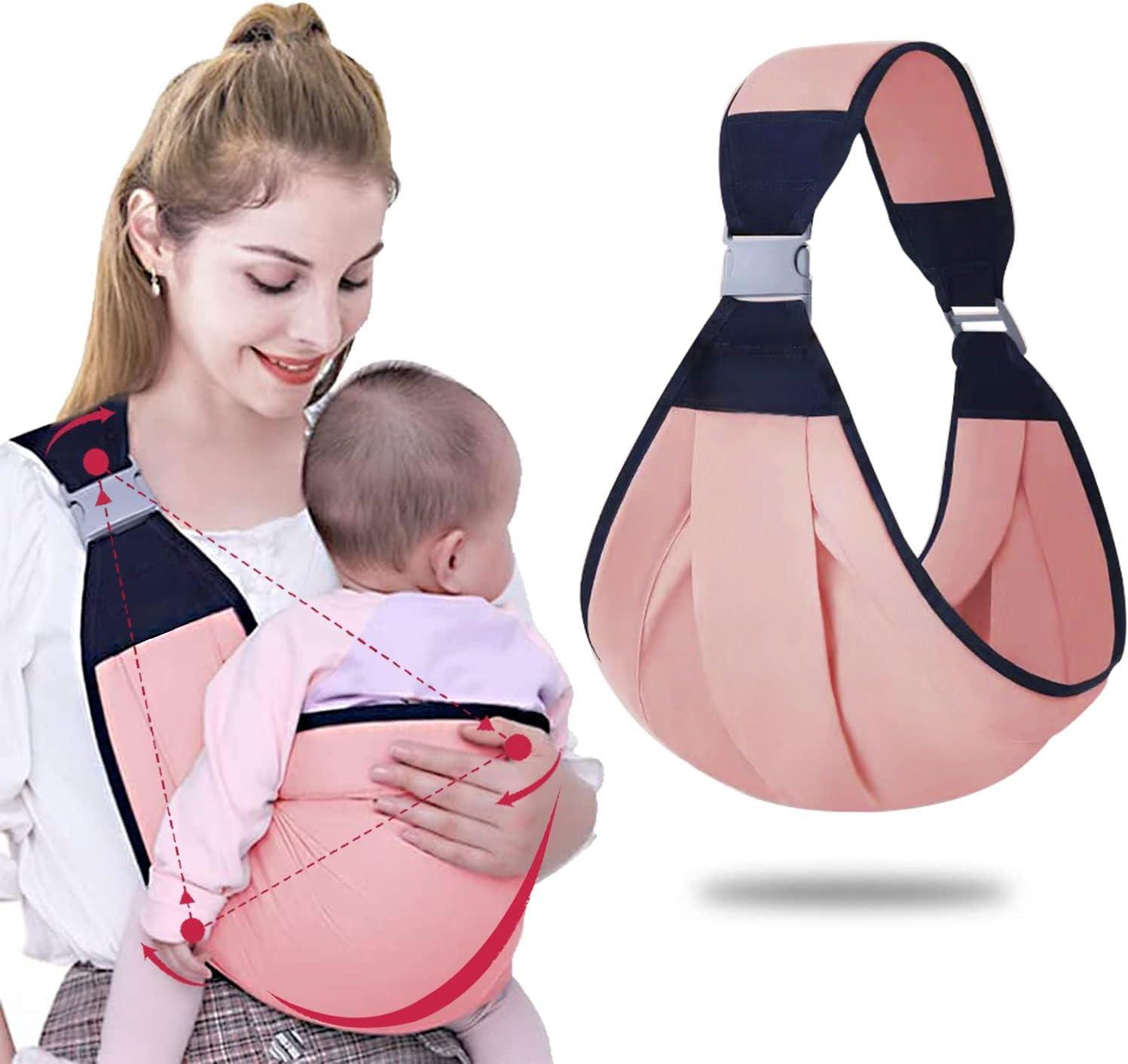 NINO Porte bébé ergonomique dès 3 mois de 3,2 kg à 20 kg Rose au meilleur  prix