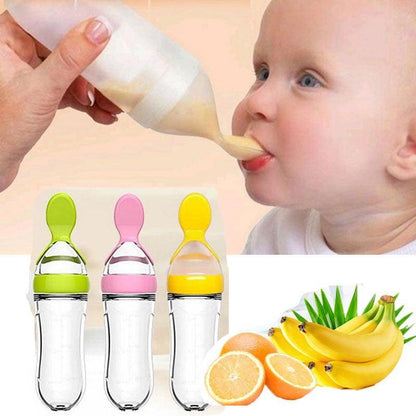 EasyBottle | Biberon avec cuillère pour nouveau-né | Bébé - Kimelou