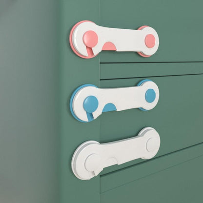 Easylock | Serrure d'armoire de sécurité pour enfants (5 unités) - Kimelou