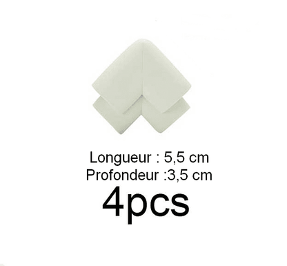 Bande de Protection de meuble pour enfants (4 unités) | BABYPROTECTIVE - Kimelou