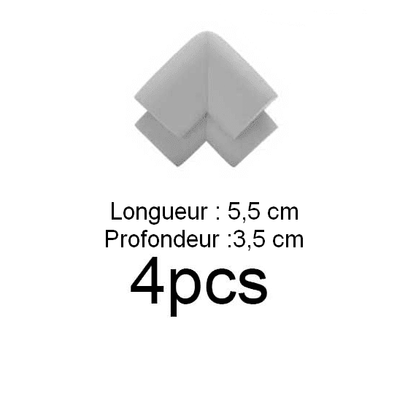 Bande de Protection de meuble pour enfants (4 unités) | BABYPROTECTIVE - Kimelou