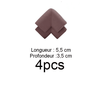 Bande de Protection de meuble pour enfants (4 unités) | BABYPROTECTIVE - Kimelou